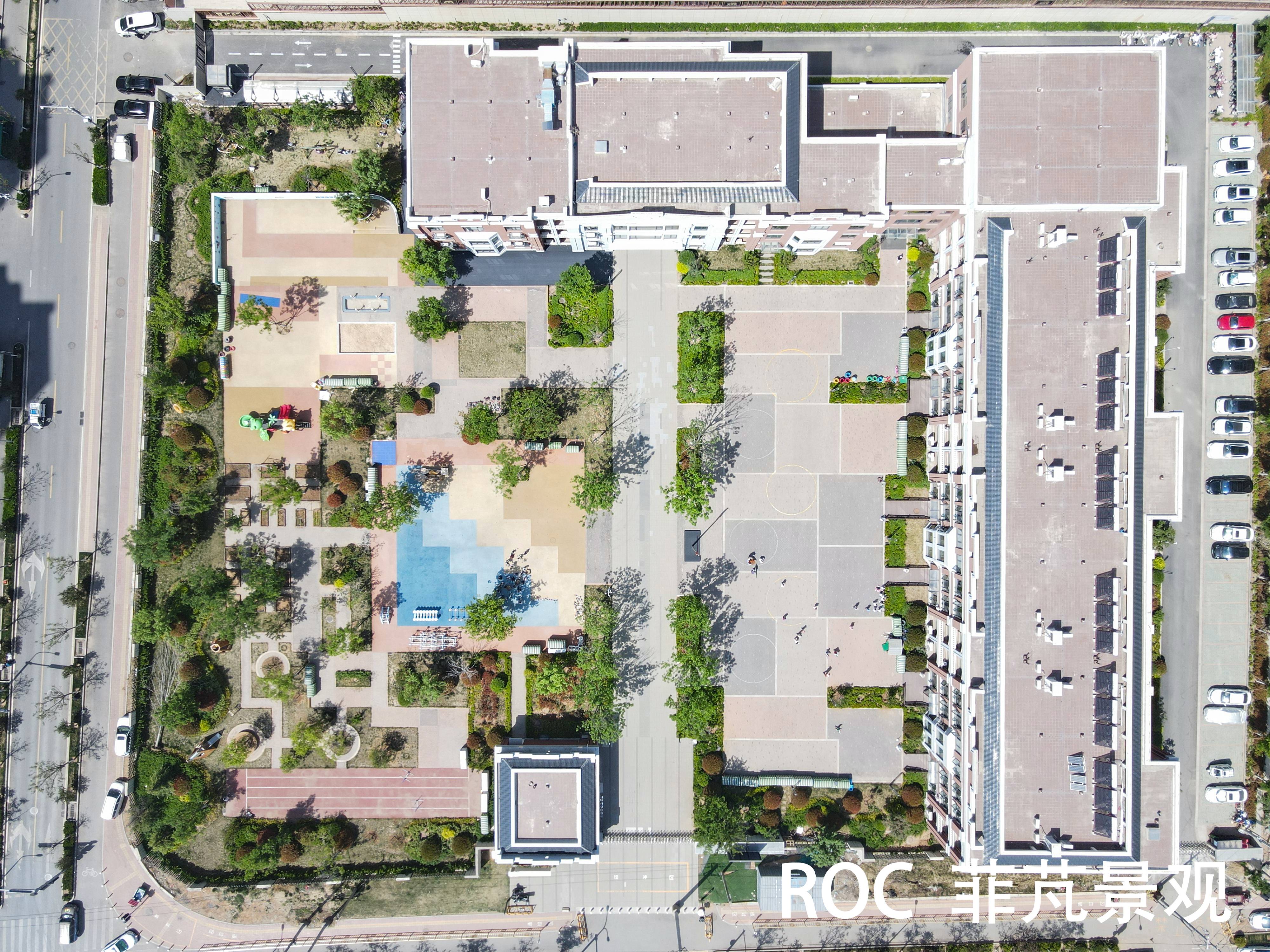 一幼銀豐園鳥瞰圖